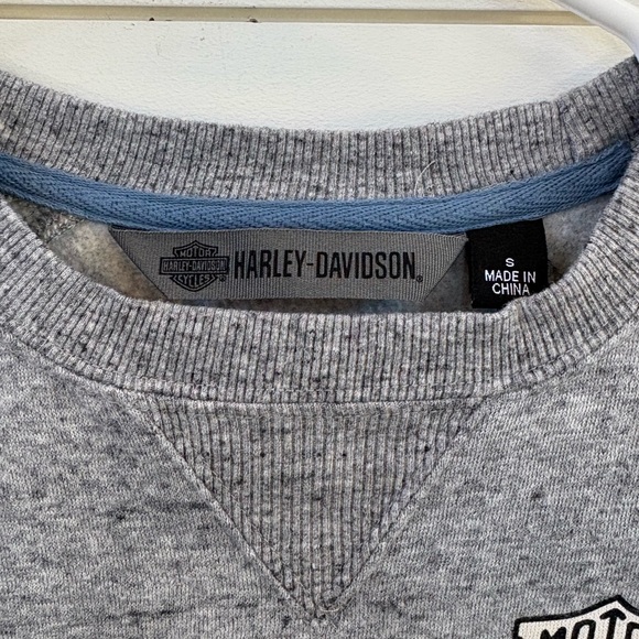 Harley-Davidson Women’s Crewneck with Back Detail - Picture 5 of 5